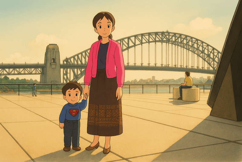 I remember you, Mum